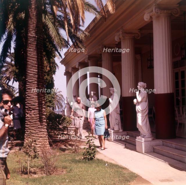 The garden at the Achilleion Palace, Corfu, c1955. Creator: Arthur Charles Kirby Ware.