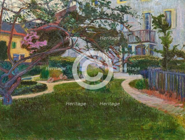 The garden. Creator: Vallet-Gilliard, Marguerite (1888-1918).