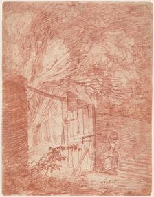 The Garden Gate, 1760/1765. Creator: Hubert Robert