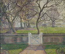 The Garden Gate, Epping, 1894. Artist: Lucien Pissarro