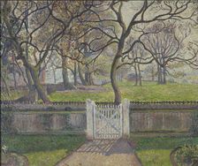 The Garden Gate, Epping, 1894. Artist: Lucien Pissarro
