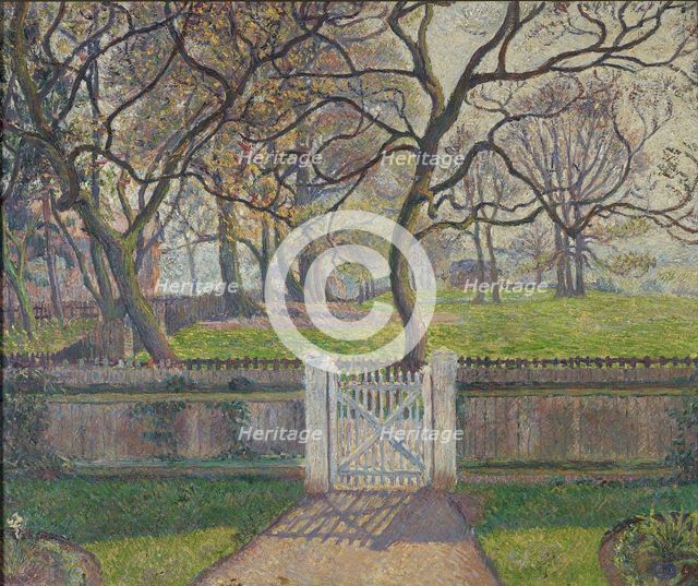 The Garden Gate, Epping, 1894. Artist: Lucien Pissarro.