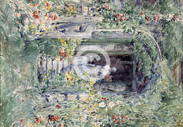 The Garden in Its Glory, 1892. Creator: Frederick Childe Hassam.