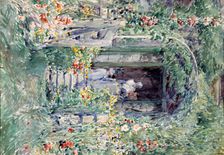 The Garden in Its Glory, 1892. Creator: Frederick Childe Hassam