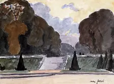 The Garden in Luxembourg c1900-1944 Artist: Max Jacob