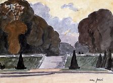 The Garden in Luxembourg c1900-1944 Artist: Max Jacob
