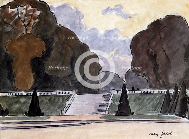 'The Garden in Luxembourg', c1900-1944 Artist: Max Jacob