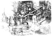 The Garden near Rome 1848 (c1880-1882).Artist: James Clarke Hook