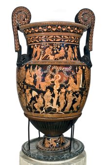 The Garden of the Hesperides (Apulian Krater), ca 360 BC. Creator: Lycurgus Painter (active c. 360-c. 340 BC)