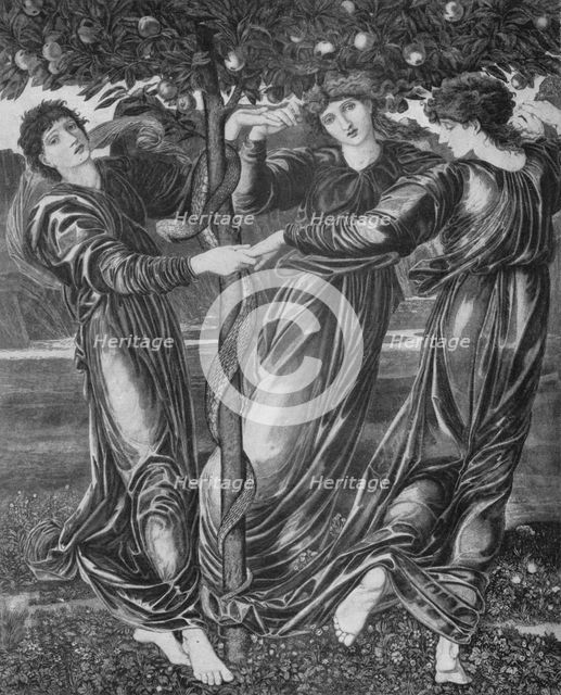 'The Garden of the Hesperides', c1870, (1917). Creator: Unknown.