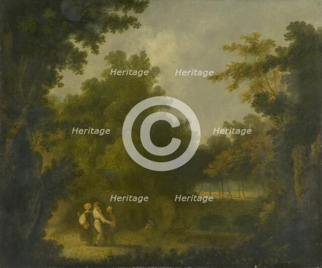 'The garden of the villa Madama, Rome', 1723-1782. Artist: Richard Wilson.