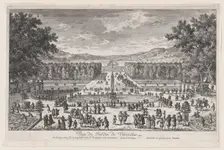 The Garden of Versailles, 1660-95., 1660-95. Creator: Adam Perelle
