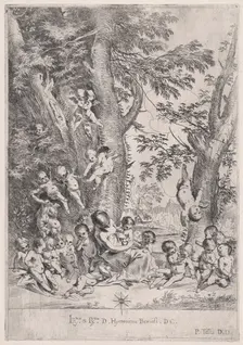 The Garden of Charity, ca.1631-37. Creator: Pietro Testa