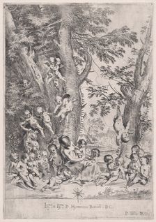 The Garden of Charity, ca.1631-37. Creator: Pietro Testa