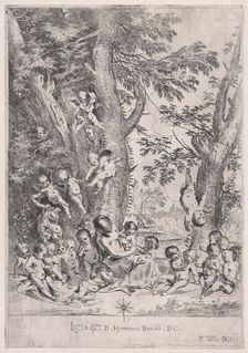 The Garden of Charity, ca.1631-37. Creator: Pietro Testa