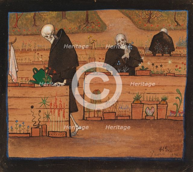 The Garden of Death, 1896. Creator: Hugo Simberg.