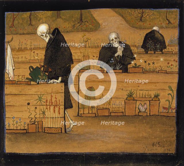 The Garden of Death. Artist: Simberg, Hugo (1873-1917)