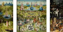 The Garden of Earthly Delights, 1490-1500. Creator: Hieronymus Bosch
