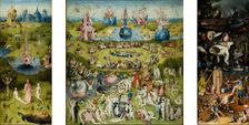 The Garden of Earthly Delights, 1490-1500. Creator: Hieronymus Bosch