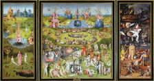 The Garden of Earthly Delights 1500s. Creator: Bosch, Hieronymus (c. 1450-1516)