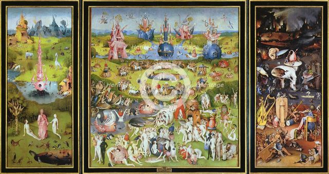 The Garden of Earthly Delights', 1500s. Creator: Bosch, Hieronymus (c. 1450-1516).