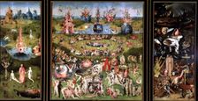 The Garden of Earthly Delights complete triptych by Hieronymus Bosch