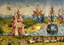 The Garden of Earthly Delights (triptych: central panel detail), 1500-1505. Creator: Hieronymus Bosch