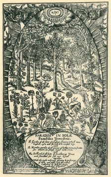 The Garden of Eden, 1629, (1944). Creator: Unknown