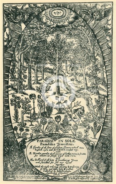 The Garden of Eden, 1629, (1944).  Creator: Unknown.