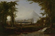 The Garden of Eden, 1852. Creator: Robert Seldon Duncanson