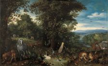 The Garden of Eden, ca 1611