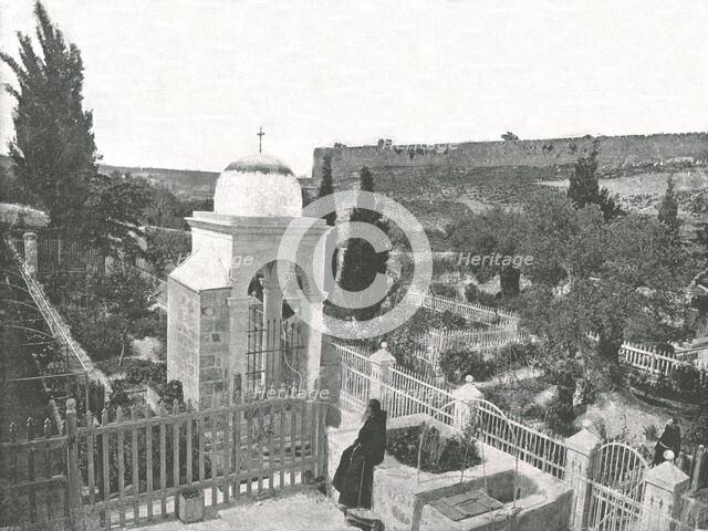 The Garden of Gethsemane, Jerusalem, Palestine, 1895. Creator: W & S Ltd.