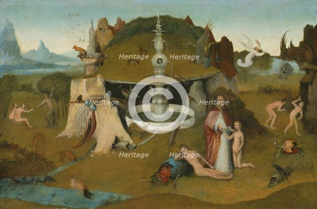 The Garden of Paradise, 1500/20. Creator: Workshop of Hieronymus Bosch.