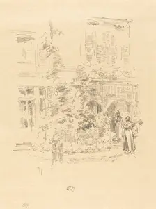 The Garden Porch, 1894. Creator: James Abbott McNeill Whistler
