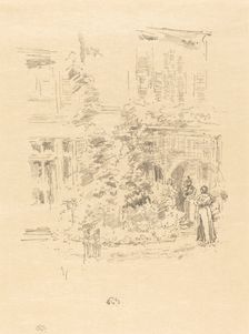 The Garden Porch, 1894. Creator: James Abbott McNeill Whistler
