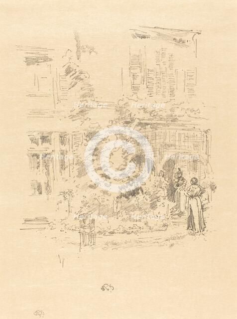 The Garden Porch, 1894. Creator: James Abbott McNeill Whistler.