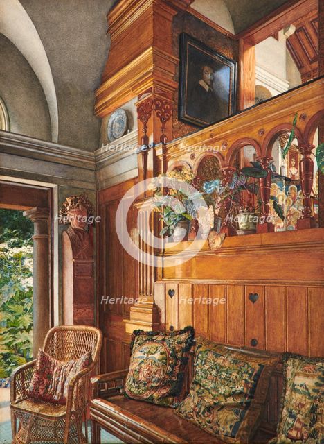 The Garden Studio, 1886-87. Creator: Anna Alma-Tadema.