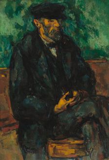 The Gardener Vallier, 1906. Creator: Paul Cezanne