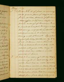 The gardening diary of William Cresswell, May 12-13 1874, Audley End House, Essex. Artist: William Cresswell