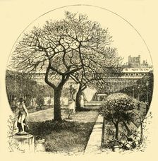 The Gardens of the Palais Royal, Paris 1890. Creator: Unknown