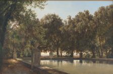 The Gardens of the Villa d'Este, Tivoli, 1899. Creator: Janus Andreas Bartholin la Cour