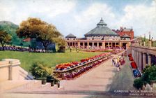 The gardens of Villa Marina, Douglas, Isle of Man, early 20th century