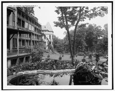 The Gardens, Lake Mohonk House, N.Y., between 1901 and 1906. Creator: Unknown