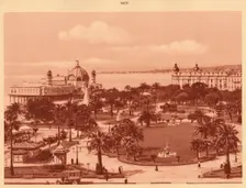 The Gardens seen from the Casino, Nice 1930. Creator: Unknown