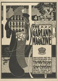 The "garland" magazine, c1894 - 1896. Creator: William H Bradley