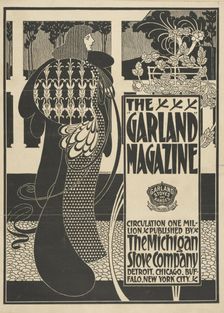The "garland" magazine, c1894 - 1896. Creator: William H Bradley