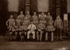 The Garrison Police of the 1st Royal Munster Fusiliers, Rangoon, Burma, 1913