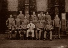 The Garrison Police of the 1st Royal Munster Fusiliers, Rangoon, Burma, 1913