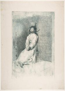 The Garroted Man (El agarrotado), ca. 1778-80. Creator: Francisco Goya