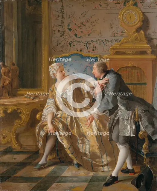 The Garter, 1724. Creator: Jean Francois de Troy.